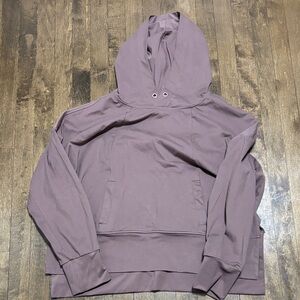 Zac & Rachel Purple Hooded Sweatshirt